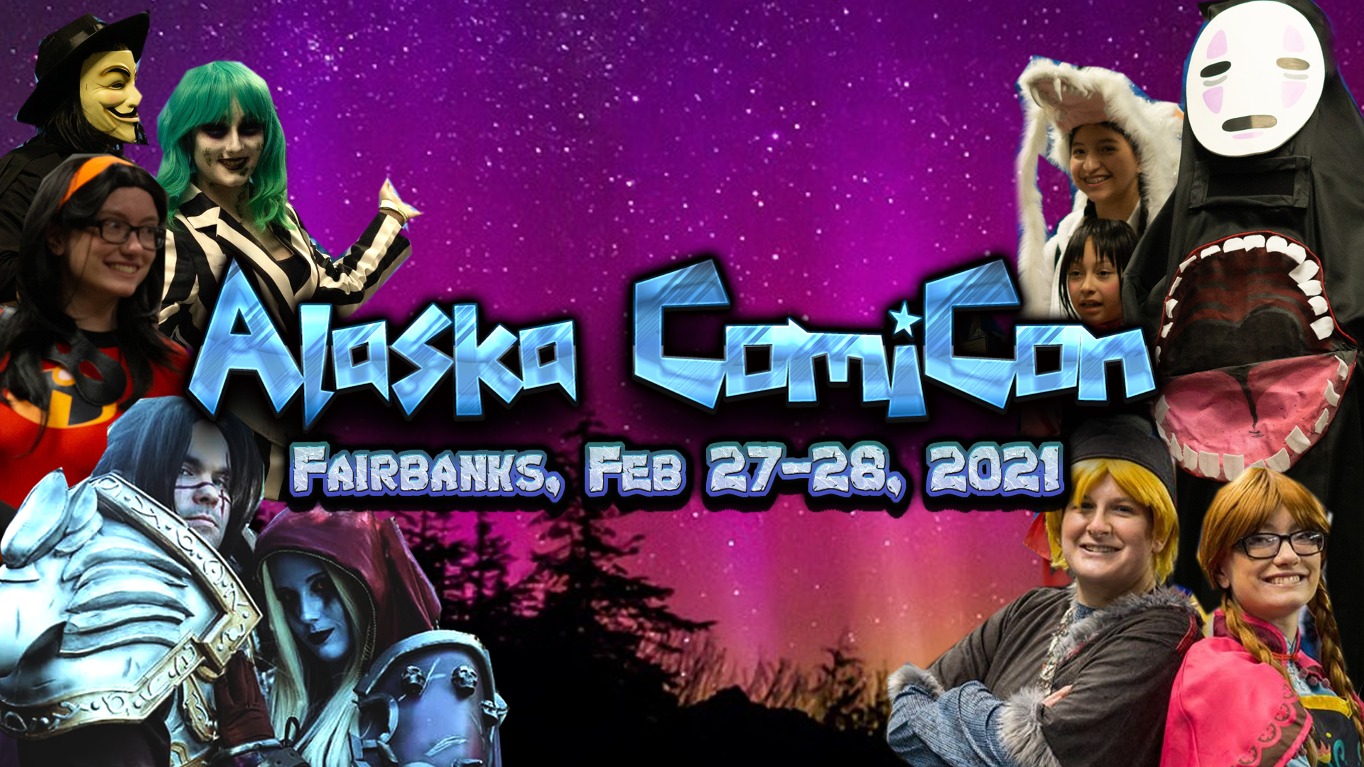 2023 Exhibitor Registration Alaska ComiCon Feb 34, 2024 in Fairbanks!
