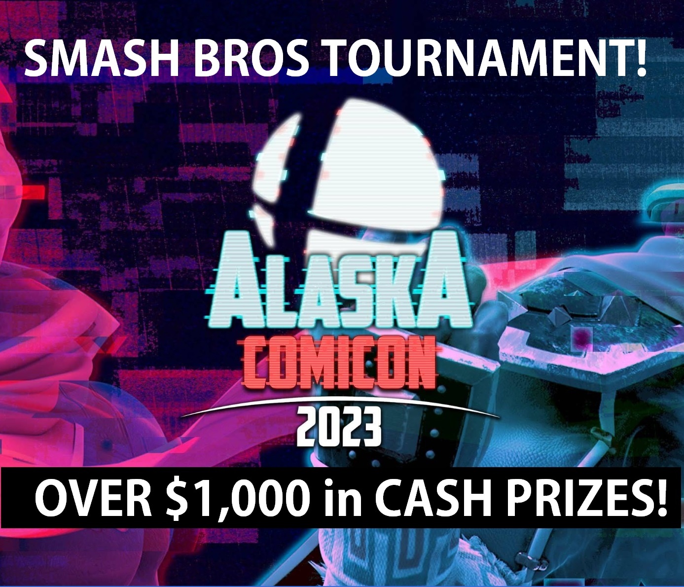 CASH Contests Alaska ComiCon Feb 34, 2024 in Fairbanks!