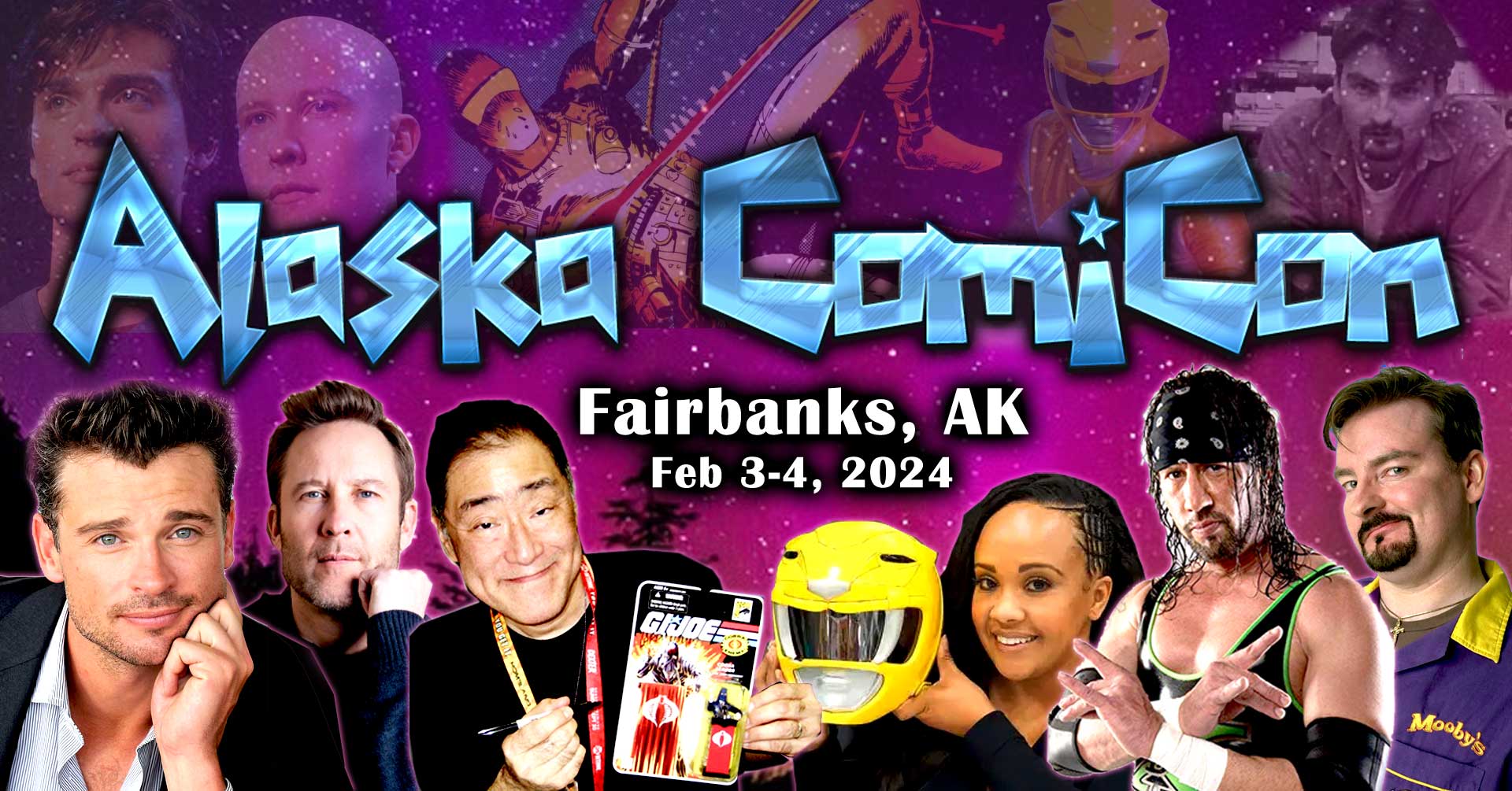 2024 Exhibitor Registration Alaska ComiCon Feb 34, 2024 in Fairbanks!